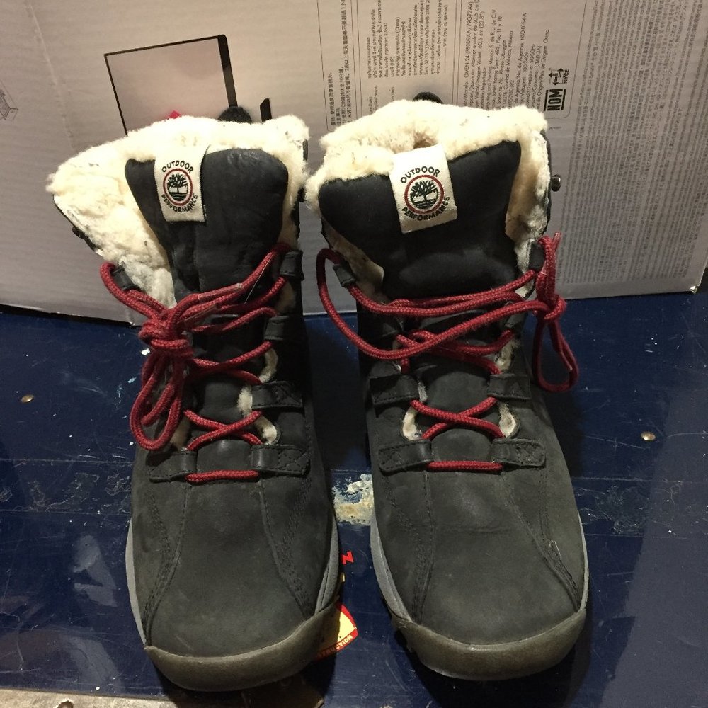 TIMBERLAND LEATHER ANKLE BOOTS SIZE 10